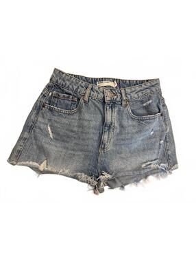 Garage blue denim shorts size 3/26